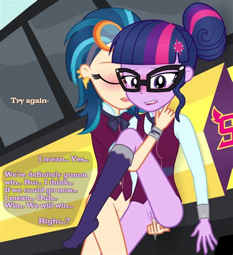 Rule 34 2girls Animated Bottomless Clothed Sex Equestria Girls Female