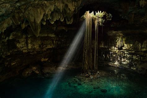 Magical Light In Yucatans Mysterious Samula Cenote Travel