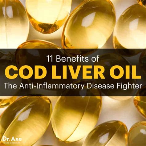There are no significant adverse effects to taking a cod liver oil supplement. 11 Benefits of Cod Liver Oil: The Anti-Inflammatory ...