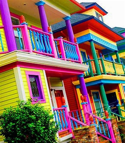 Casas A Colores House Colors World Of Color Color Of Life