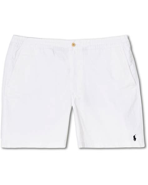 Polo Ralph Lauren Prepster Shorts White Hos