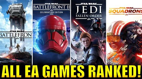 All Ea Star Wars Games Ranked From Worst To Best Youtube