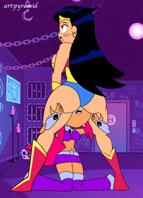Starfire Eating Out Wonder Woman 67bigtittylover92