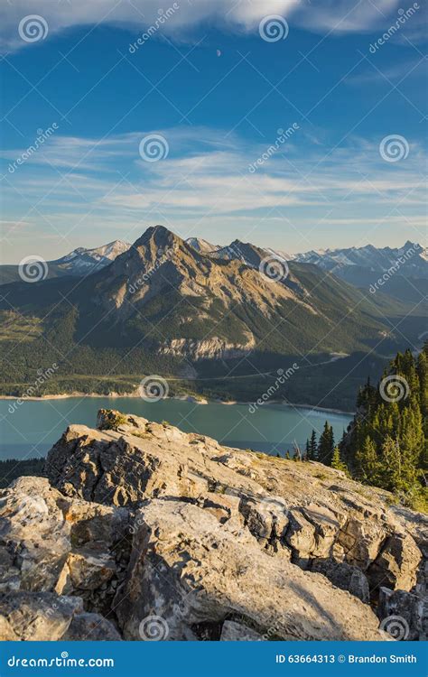 Scenic Barrier Lake Stock Image Image Of Hike Beauty 63664313