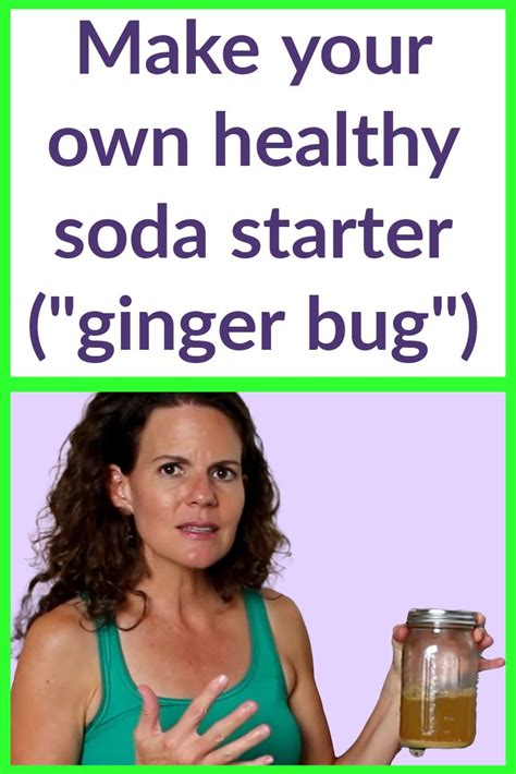 How To Make A Soda Starter Ginger Bug Video Recipe In 2023
