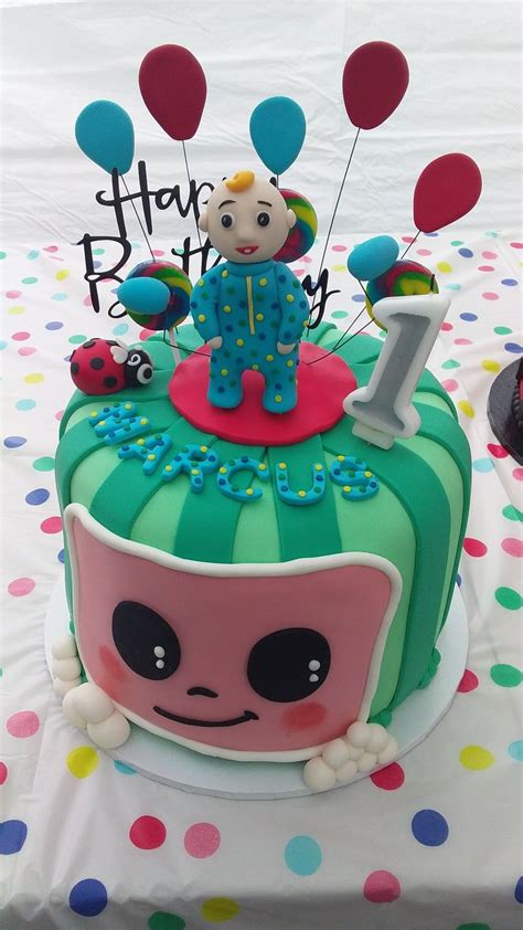 Cocomelon Cake Design For Boy