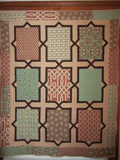 Spanish Tiles Quilt Pattern Quilt For Dad Quilts Tiled Quilt