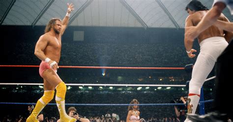 Almost Star Match Reviews Ricky Steamboat Vs Randy Savage