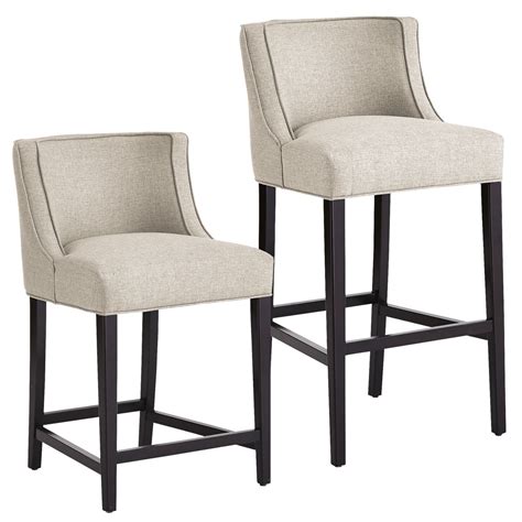 Eva Heather Counter And Bar Stool With Images Upholstered Bar Stools