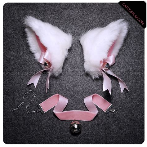 Beautiful White Cat Ear Cosplay Accessories By A Dora On Deviantart