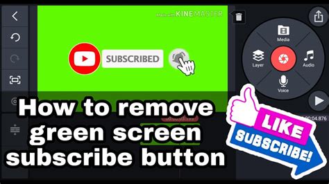 Free download hd or 4k use all videos for free for your projects. How to remove green screen subscribe button | KineMaster - YouTube