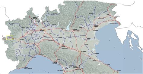 Cartina Ferroviaria Italia Nord Tomveelers