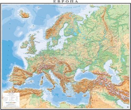 A map of europe after the unification of italy (1863). Karta Europe Sa Glavnim Gradovima | Karta
