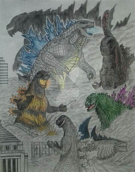 Godzilla The King Of The Monsters By Thedaniel2000 On Deviantart