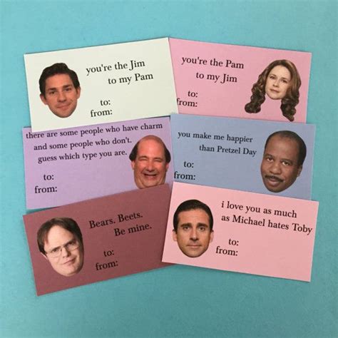 Pin On Dae Office In All Its Glory The Office Inspired Valentines Day Cards The Office