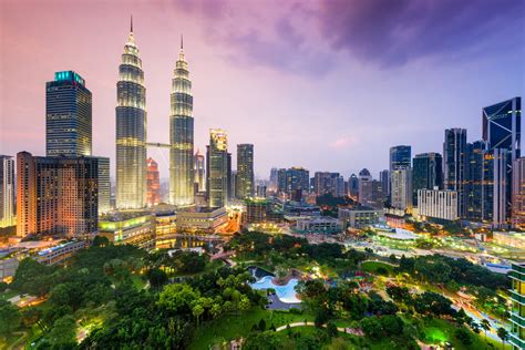 Download Panorama Building Light Cityscape City Malaysia Man Made Kuala