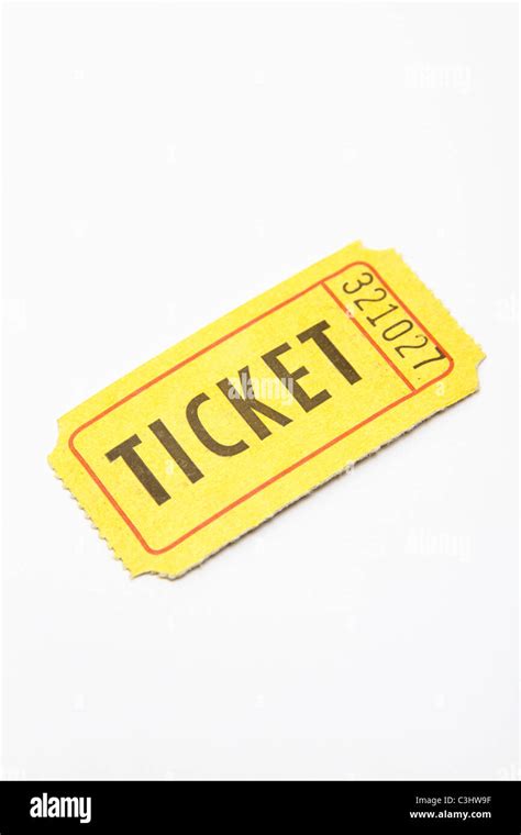 Cinema Ticket Hi Res Stock Photography And Images Alamy