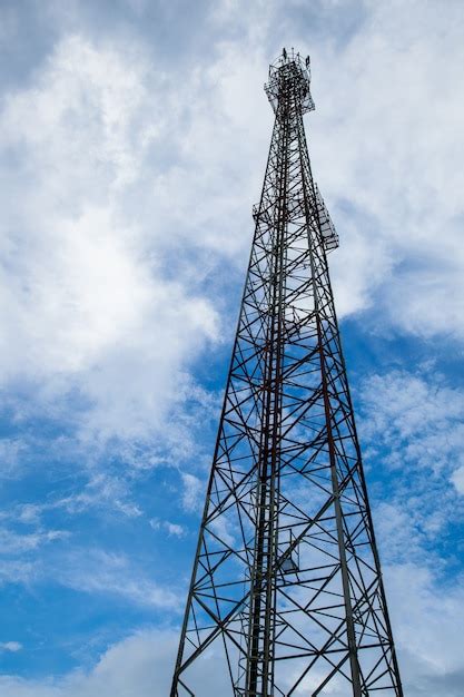 Premium Photo Telecommunications Towers