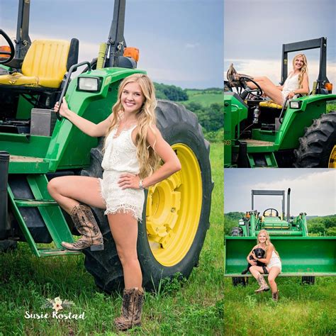 Susie Rostad Photography Ms Ally Class Of 2016 Tractor Senior Pictures Girl Senior Pictures