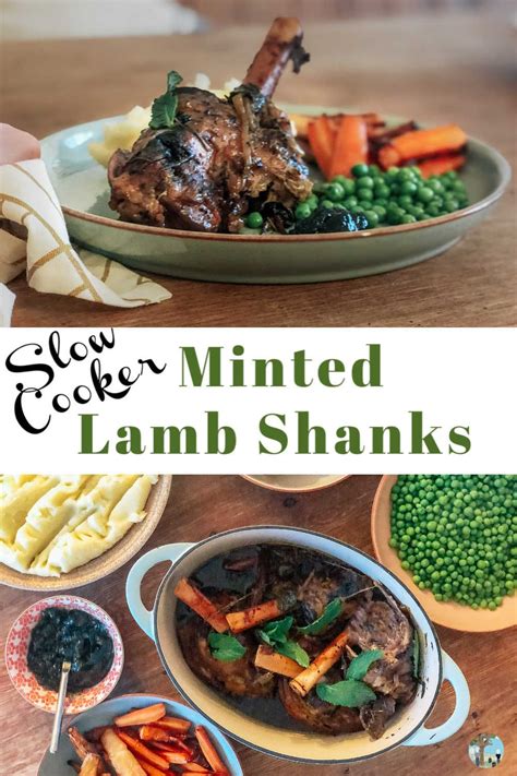 Preheat the oven to 160°c/320°f. Minted Slow Cooker Lamb Shank With Mint Gravy ⋆ ...