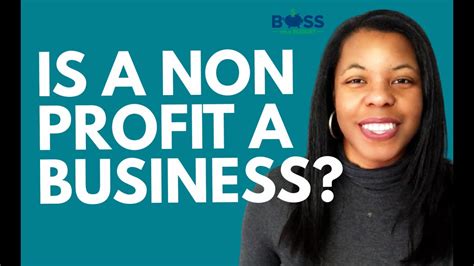 Is Nonprofit A Business Youtube