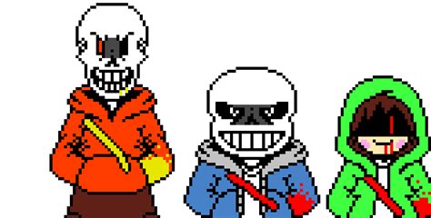 The Worst Part About This Is That Chara Is Really Bleeding And Sans And