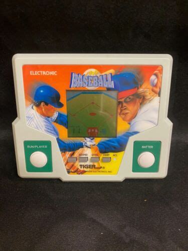 Vintage 1988 Tiger Electronic Handheld Baseball Game Tested Ebay