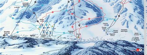 Cross Country Skiing Trail Map Aprica Nordic Trail Map