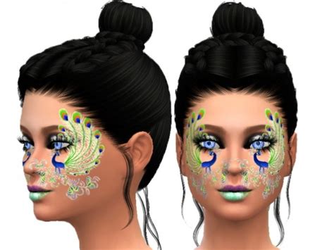 Face Paint At Trudie55 Sims 4 Updates