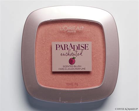 Loreal Fantastical Paradise Enchanted Scented Blush Review Coffee