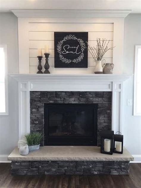 21 Modern Farmhouse Fireplace Ideas 2020  House And Rooms