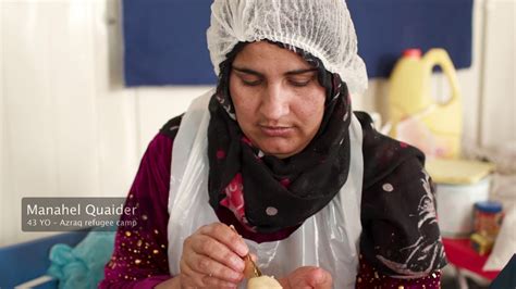 vocational and technical training for syrian women in jordan refugee camps youtube