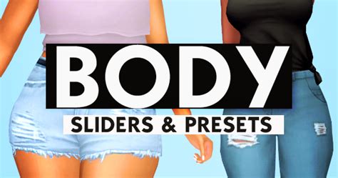 U R B A N S I M S Must Have Body Mods For More Realistic Sims The Sims 4
