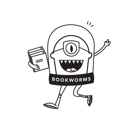 Bookworms Logo On Behance