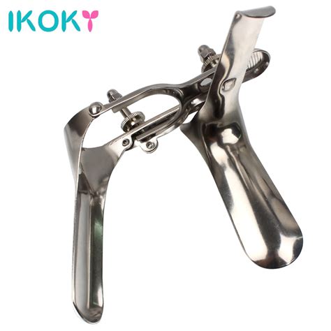 Ikoky Colposcope Vaginal Dilators Expansion Medical Themed Toys Speculum Anal Voyeuristic Device
