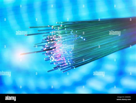 Fiber Optic Cables Light Hi Res Stock Photography And Images Alamy