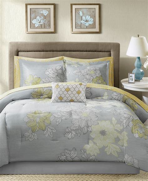 Madison Park Essentials Avalon 9 Pc Queen Comforter Set And Reviews