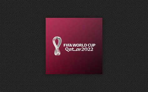 Download Simple Fifa World Cup 2022 Logo Wallpaper