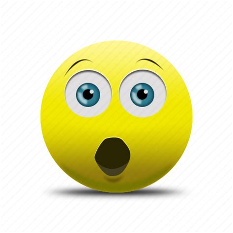 Emoji Shocked Face Smiley Surprised Face Icon