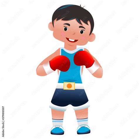 The Boy Is Boxing Single Combat Hobby Little Fighter Sports
