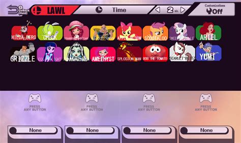 List Of Characters Remastered Super Smash Bros Toon Wikia Fandom