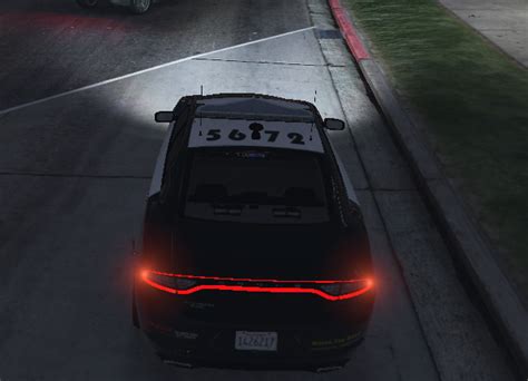 4k Lapd Texture For Dodge Charger 2015 Gta5