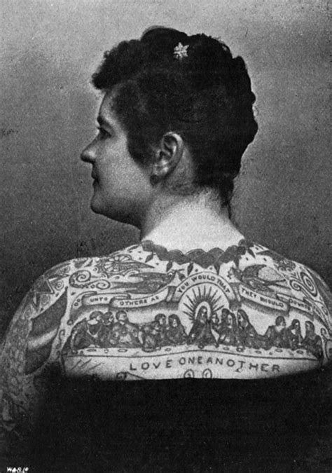 18 Vintage Photos Of Tattooed Women From The 1890s To The 1960s Art Sheep