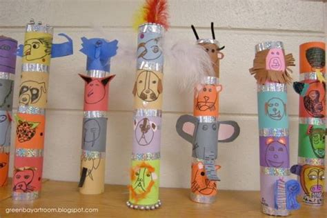 8 Amazing Totem Pole Crafts For Kids Lesson Plans
