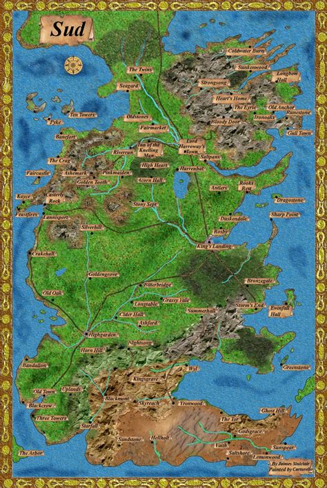 46 Map Of Westeros Wallpaper Wallpapersafari