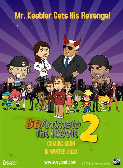 Goanimate The Movie 2 Official Poster 2023 By Thetoonsofjosh On