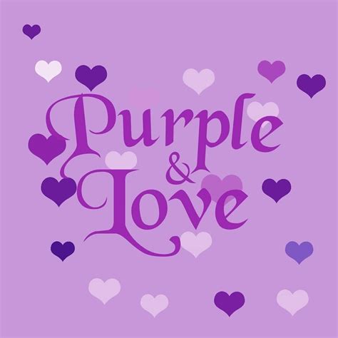 Purple And Love