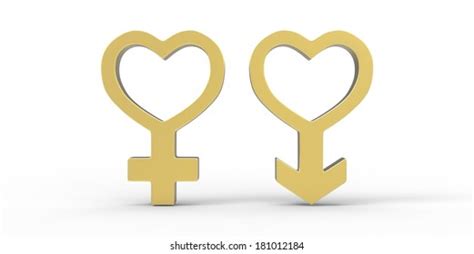 3 D Male Female Sex Symbol Stock Illustration 181012184 Shutterstock