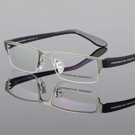 Cubojue Brand Mens Glasses Frame Tr90 Eyeglasses Men Spectacles Semi Rimless Wide Temple