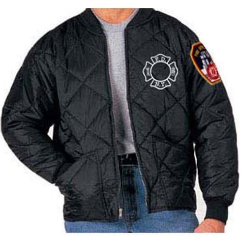 Fdny Quilted Jacket Stay Warm In Firefighter Style